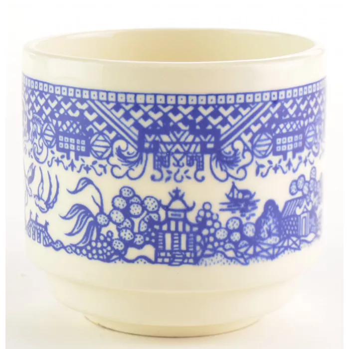 SCIO Pottery Company - Blue Willow - Flat Cup