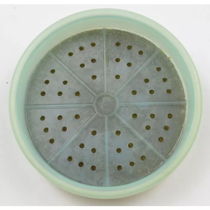 Vintage Tupperware Plastic Wagon Wheel Drink Coasters - Set Of Six