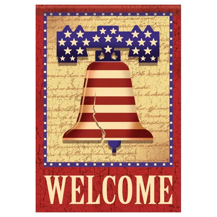Carson FlagTrends - Dura Soft Large Flag - Patriotic Bell