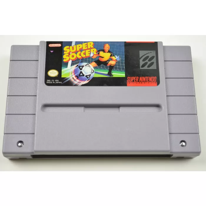 Super Nintendo (SNES) Game - Super Soccer