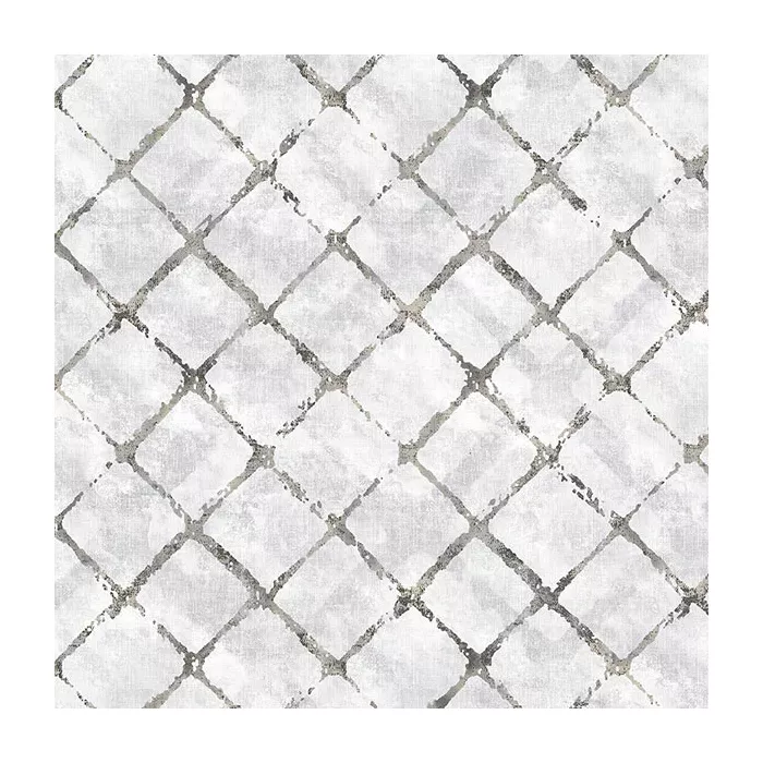 Chicken Wire Wallpaper Grey, Black Norwall Wallcovering FH37552