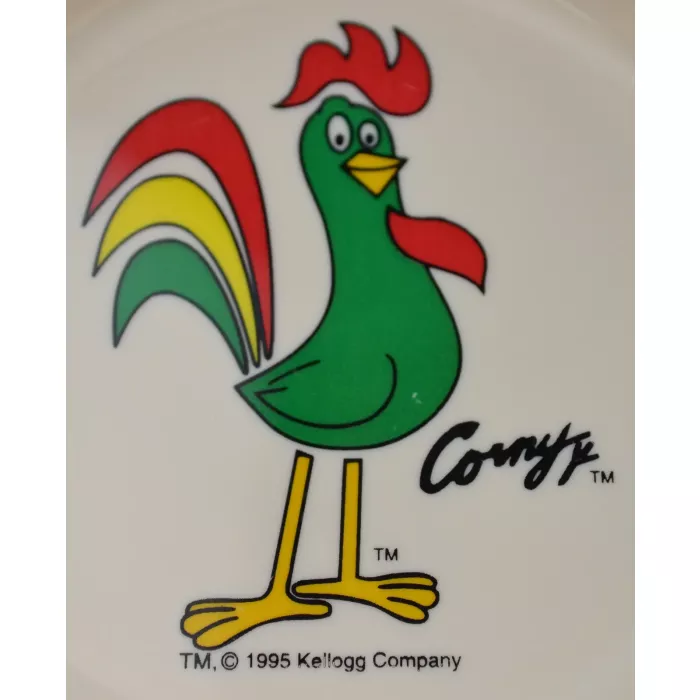 Kellogg's Corn Flakes Cereal Bowl - "The Best To You Each Morning" - Corny