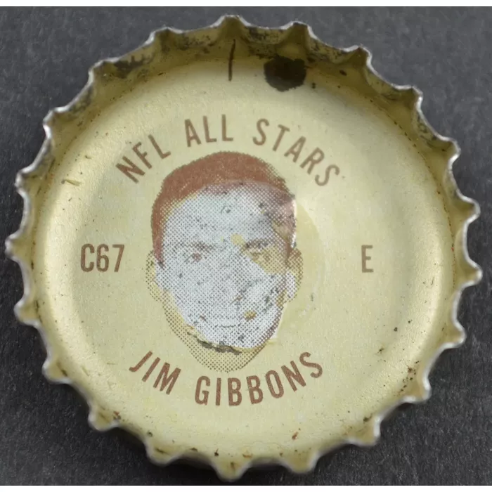 Sprite NFL All Stars Bottle Cap - Detroit Lions - Jim Gibbons