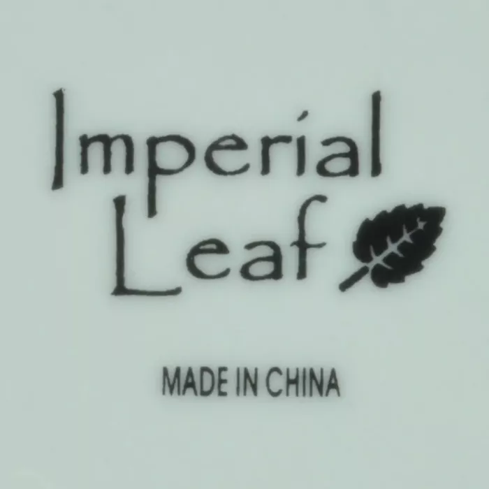 Imperial Leaf Pattern - Flat Cup Saucer - Made In China