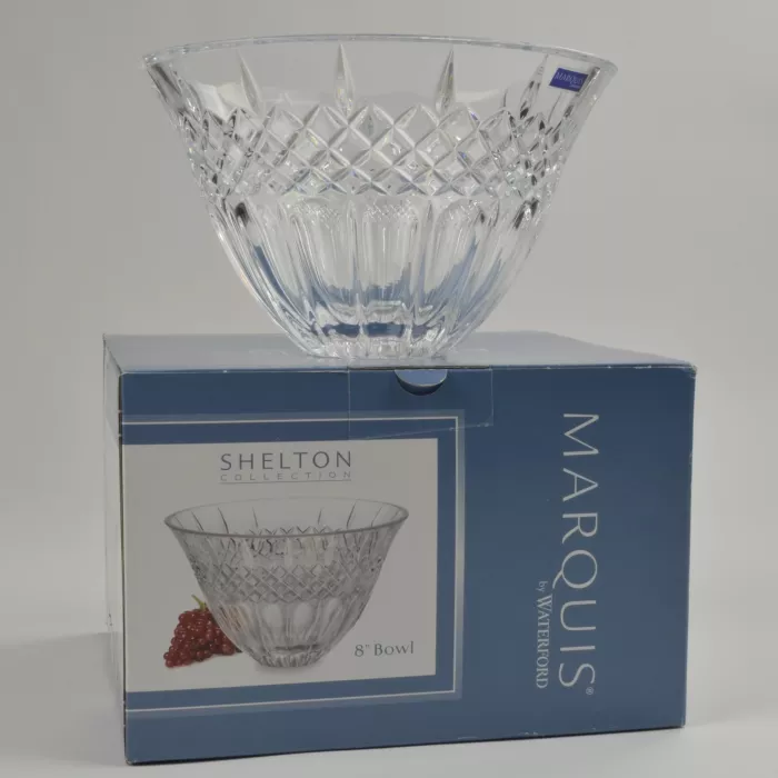 Waterford Crystal - Marquis - Shelton Collection - Bowl - 8" Wide