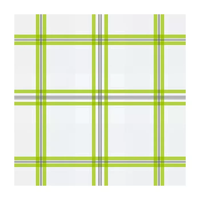 Plaid Wallpaper Green, Black Norwall Wallcovering KE29909