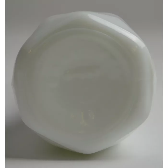 E.O. Brody -  Milk Glass Pattern - Bud Vase - 8.625" Tall