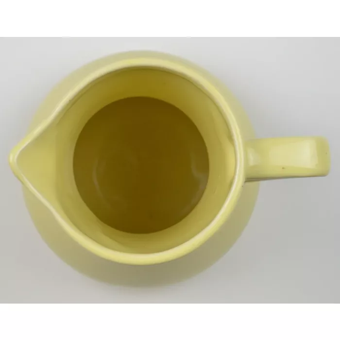Brush Pottery No. 928 Yellow Coffee Pot - 7.75" Tall