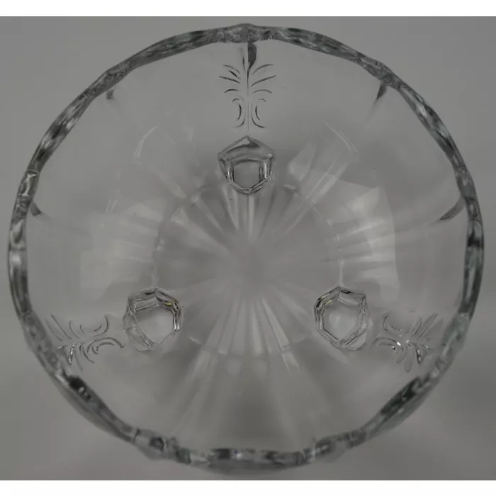 Fostoria Baroque Clear Pattern - Bon Bon Dish - 5.75" Round