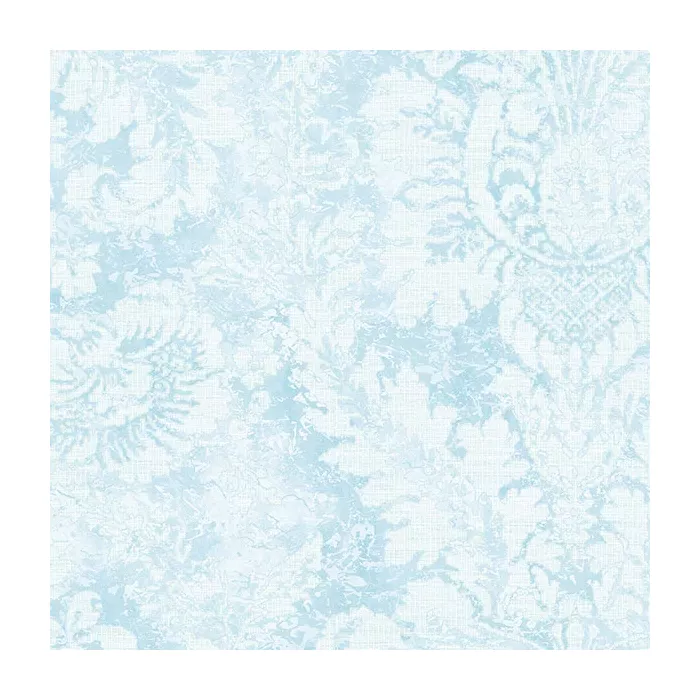 Valentine Damask Wallpaper Blue Norwall Wallcovering AB42429