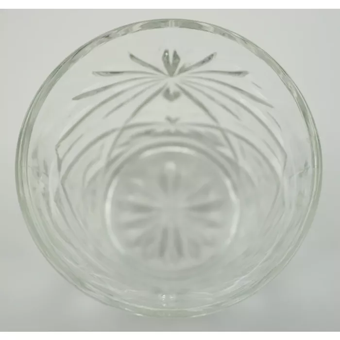 Anchor Hocking - Prescut Clear Pattern - Old Fashioned Glass - 3" Tall