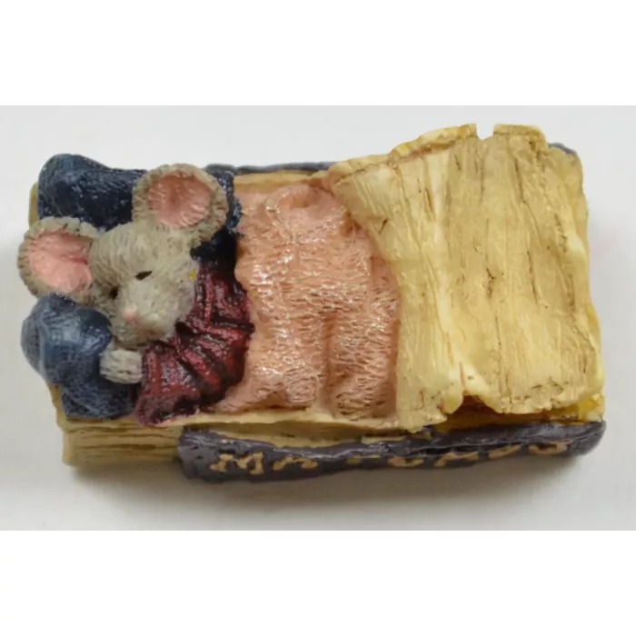 Boyds Bears Zazu's Attic With Snoozy McNibble - Resin Treasure Box