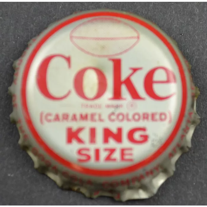 Coca Cola NFL Bottle Cap - Cleveland Browns - John Brown - Coke King Size