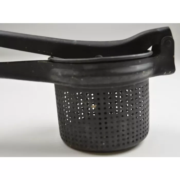 Vintage Potato Ricer - Black Metal - 10.75" Long