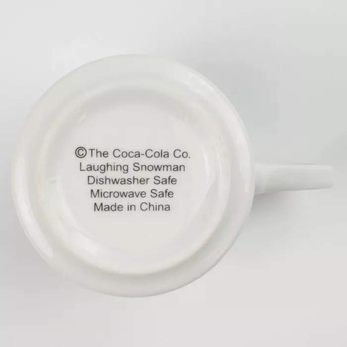 Oneida China - Coca Cola - Laughing Snowman Pattern - Mug