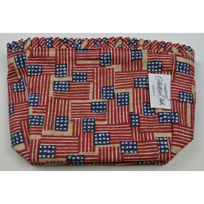 Longaberger Collector's Mini Flag Basket Liner - Old Glory