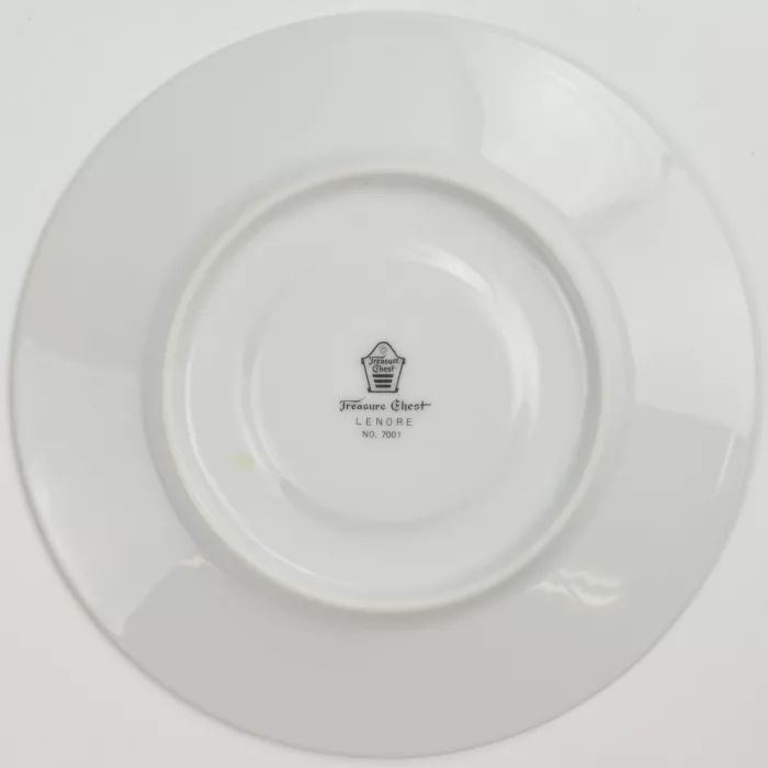 Treasure Chest - Lenore Pattern - Footed Cup Saucer