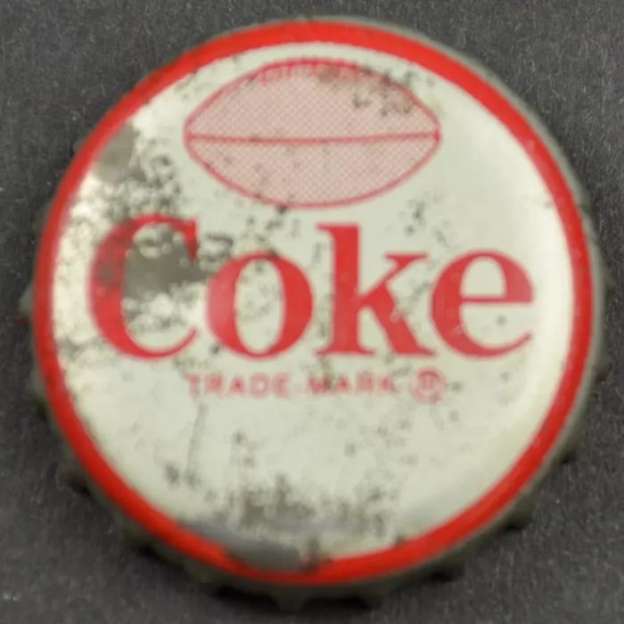 Coca Cola NFL All Stars Bottle Cap - Detroit Lions - Jim Gibbons - Coke