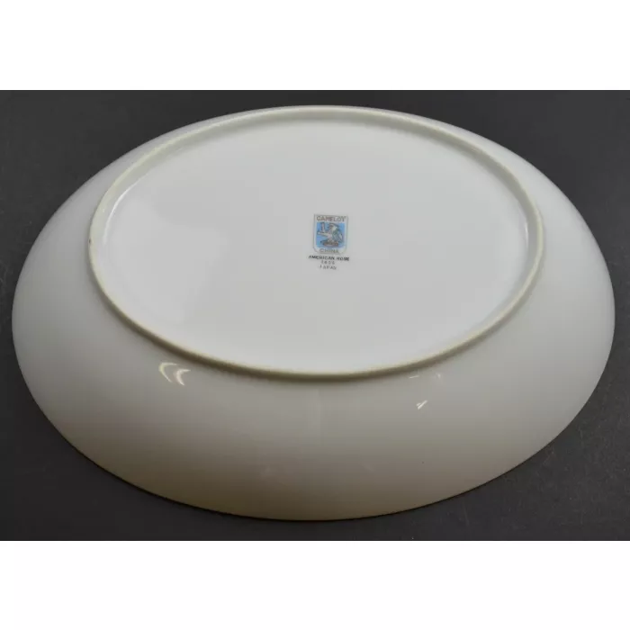Camelot China - American Rose Pattern - Oval Serving Bowl - 10.25" Wide