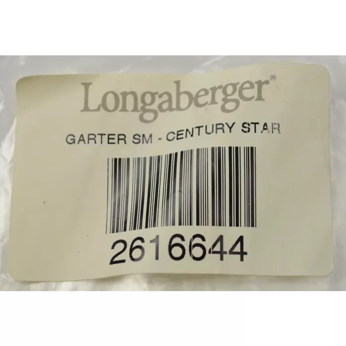 Longaberger Basket Small Garter - Century Star