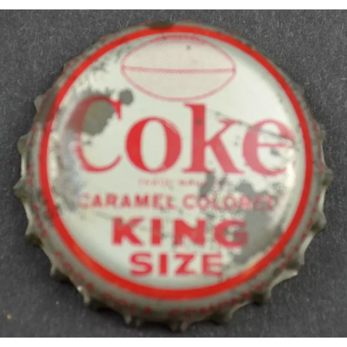 Coca Cola NFL Bottle Cap - Cleveland Browns - Bill Glass - Coke King Size