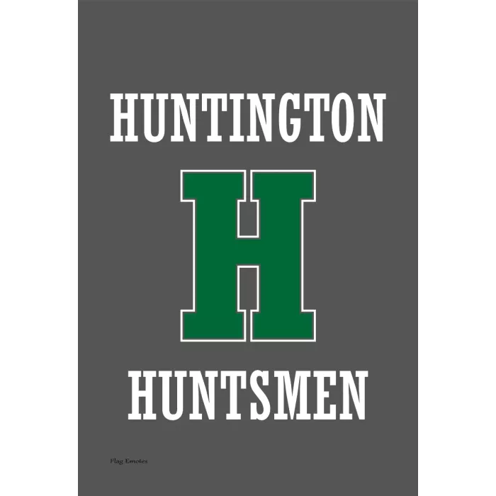 Flag Emotes Double Sided Garden Flag Huntington High School Huntsmen