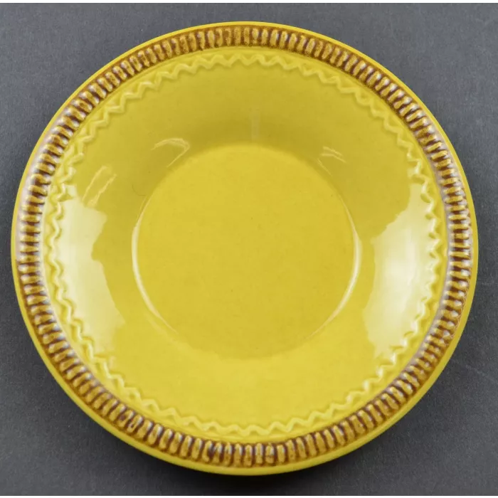 Franciscan Earthenware China - Amapola Pattern - Flat Cup Saucer - 5.125" Round