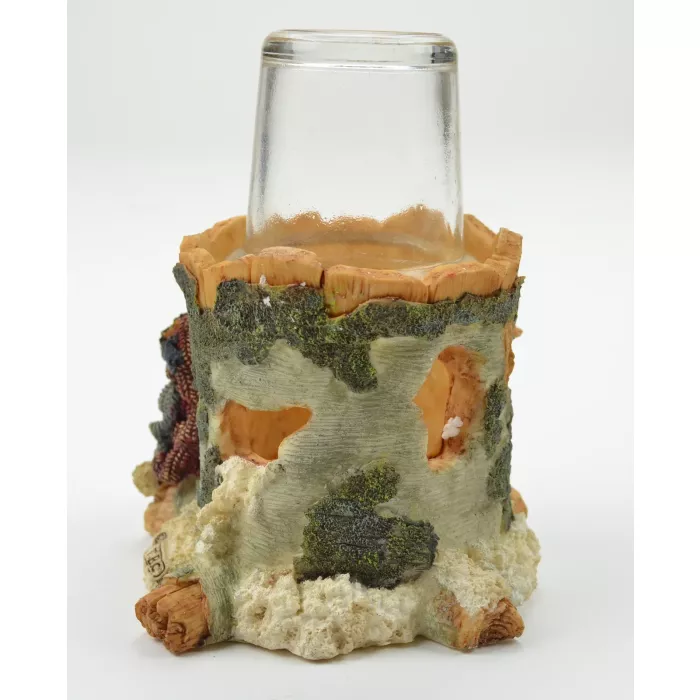 Boyds Bears & Friends - Resin Candle Votive M. Harrison The Ambush At Birch Tree