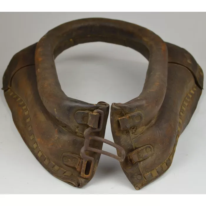 Vintage Leather Horse Collar - 21" Wide