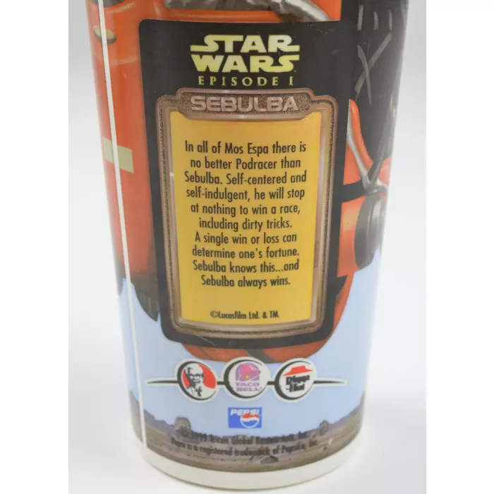 Star Wars Episode One Sebulba Collectors Cup - 12.5" Tall