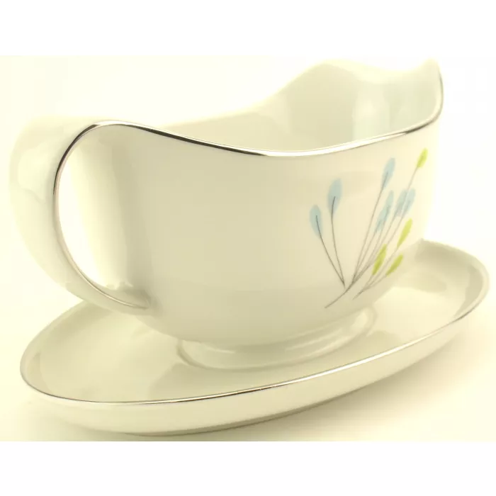 Vita Craft - Symphony Pattern - Gravy Boat With Attached Plate