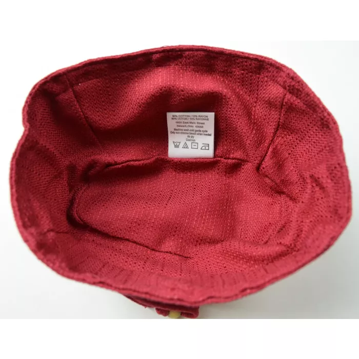 Longaberger Little Laundry Basket Liner - Paprika Pattern