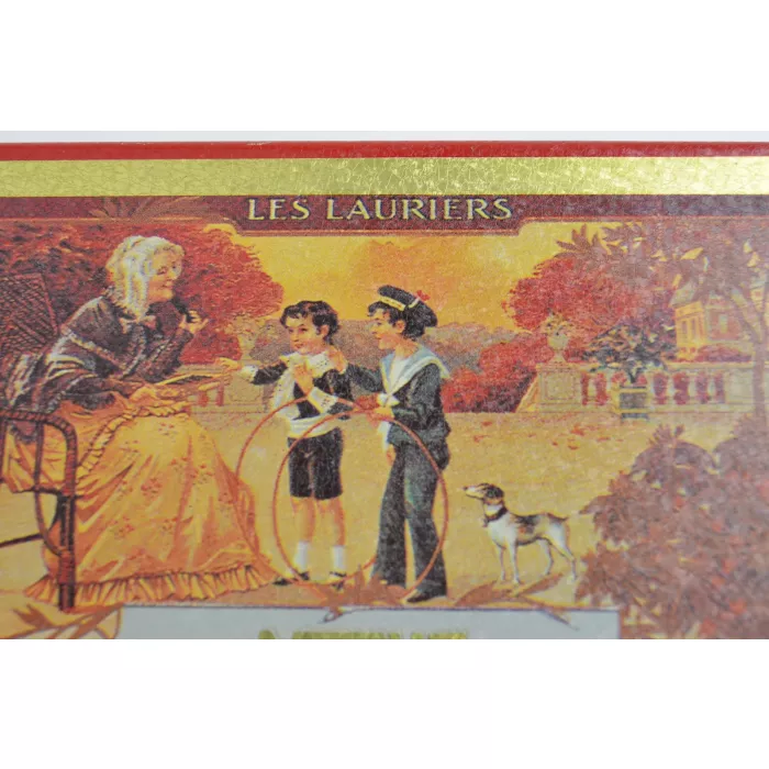 Nestle Beverage Company Les Lauriers 1993 Decorative Tin - 9.5" Wide