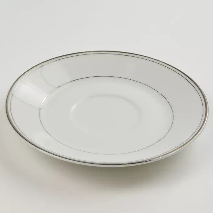 Fine China Of Japan - Simplicity Pattern - Footed Cup Saucer - 6" Wide