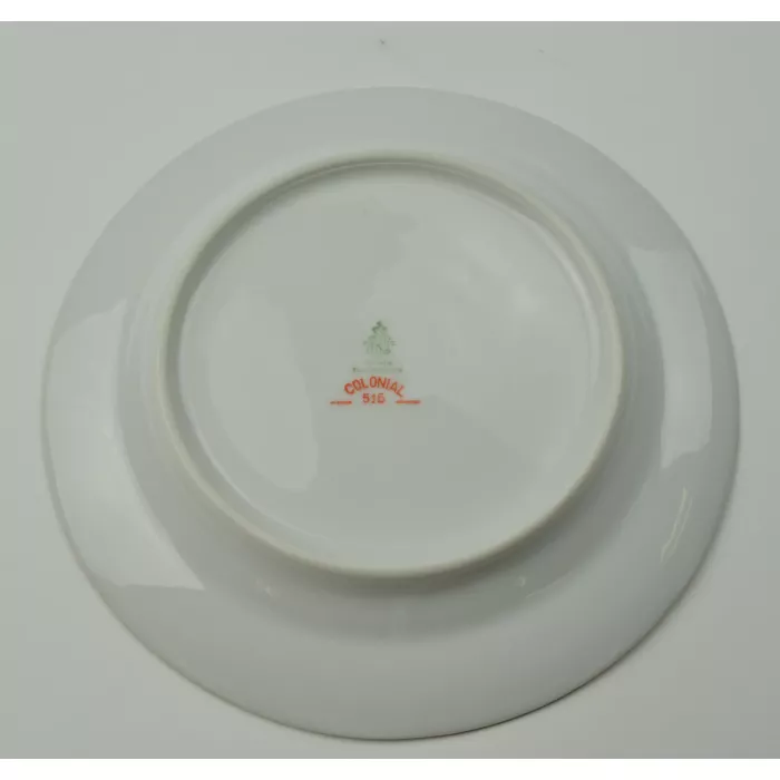 Tirschenreuth Bavaria - Colonial 515 Gold Band - Bread & Butter Plate