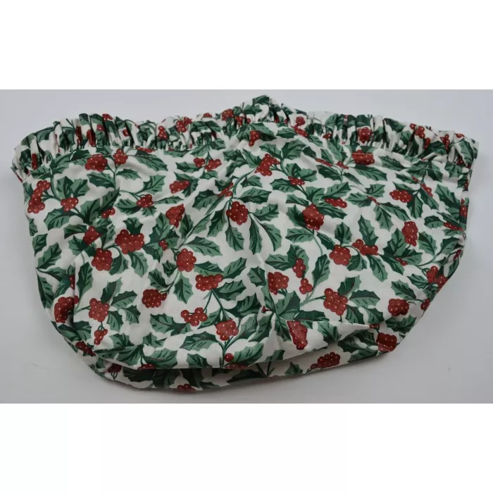 Longaberger Snowflake Basket Liner - Holly Berry