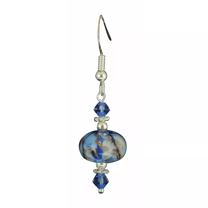 Fenton Art Glass - Bead Style Earrings - Amsterdam