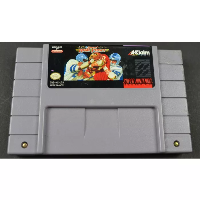 Super Nintendo (SNES) Game - Super High Impact - Football - 1993