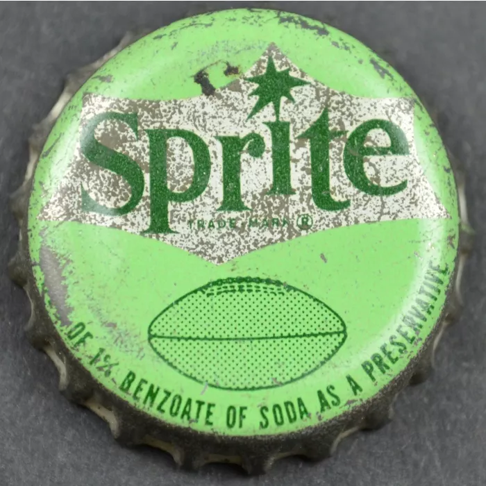 Sprite NFL All Stars Bottle Cap - Detroit Lions - Ron Kramer