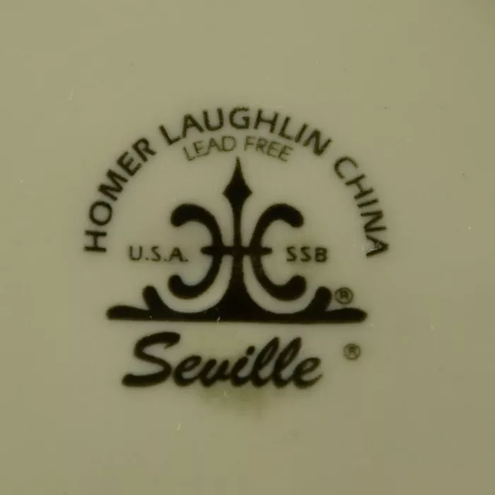 Homer Laughlin China - Bread Plate - Seville Pattern - Restaurant Ware