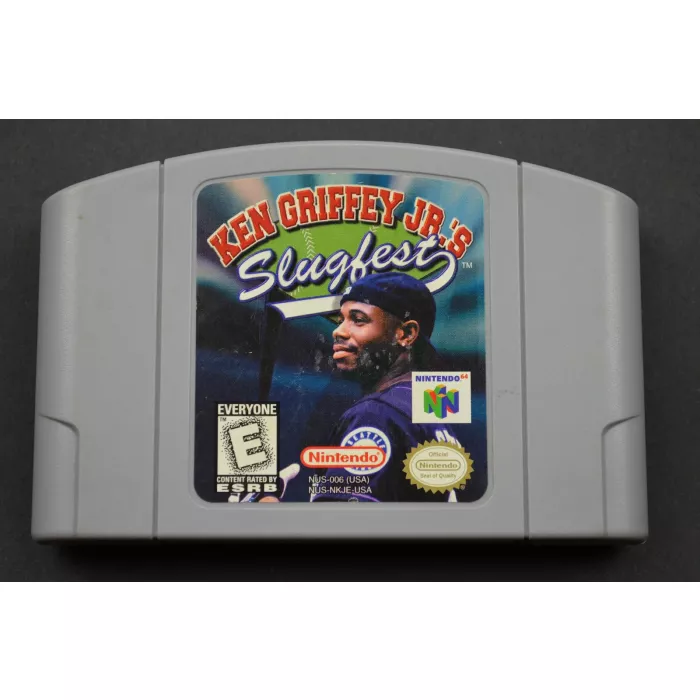 Ken Griffey Jr's Slugfest Baseball - Nintendo 64 Game Cartridge