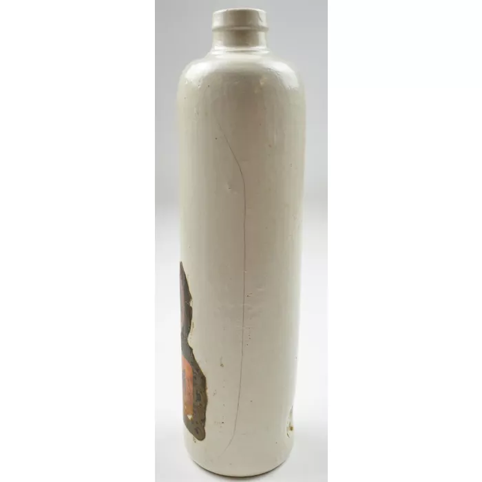 Vintage Stoneware Beameister Liebfraumitch Beer Bottle - 11" Tall
