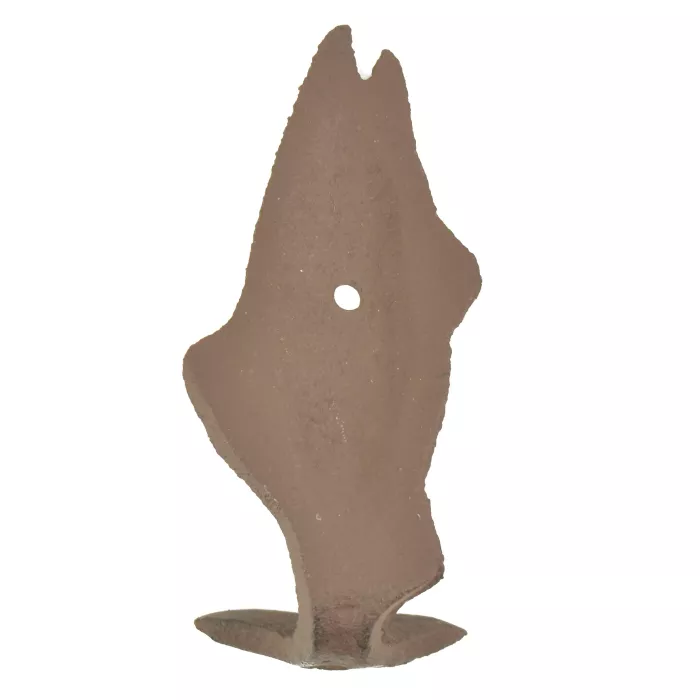 Cast Iron Wall Hook - Rust Fish Design - 4.5" Tall