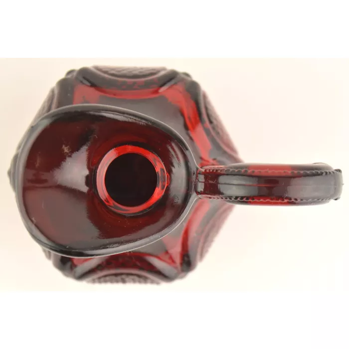 Avon Crystal - 1876 Cape Cod Ruby - Cruet No Stopper - 4.75" Tall