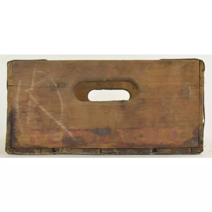 Pepsi Cola Crate - Wood Grain Carrier - Dayton Ohio
