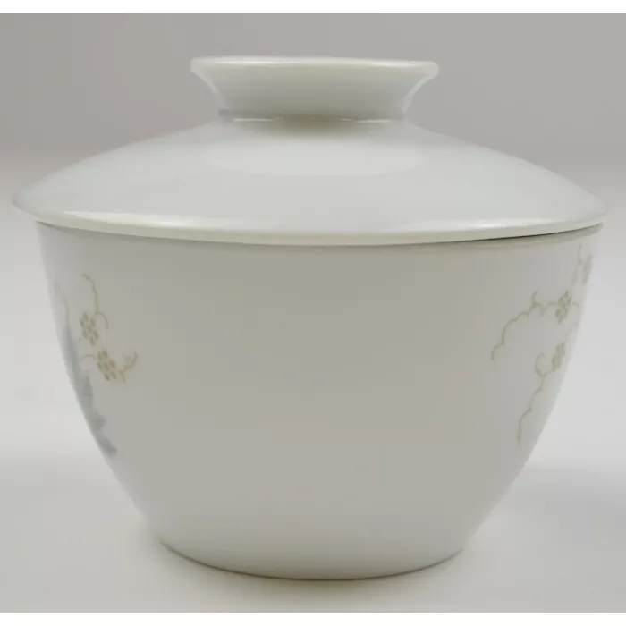 Noritake China - Sugar Bowl & Lid - Wild Ivy Pattern - 3.5" Tall