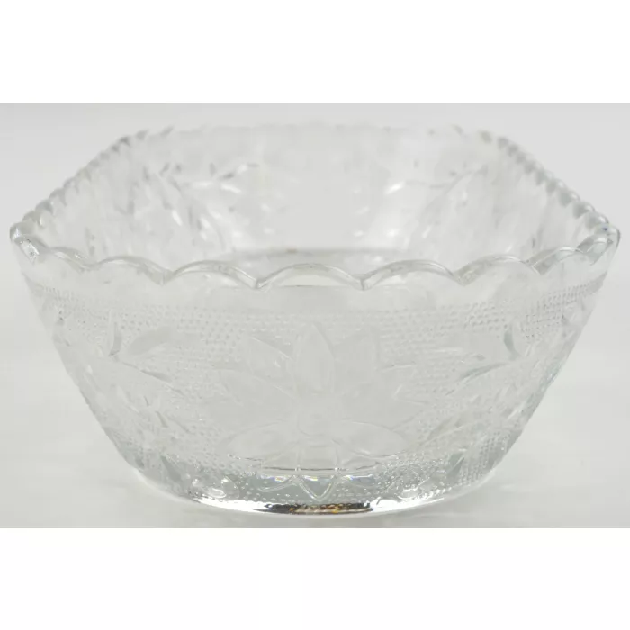 Tiara Crystal - Sandwich Clear Pattern - Celery Dish - 10 1/4" Long