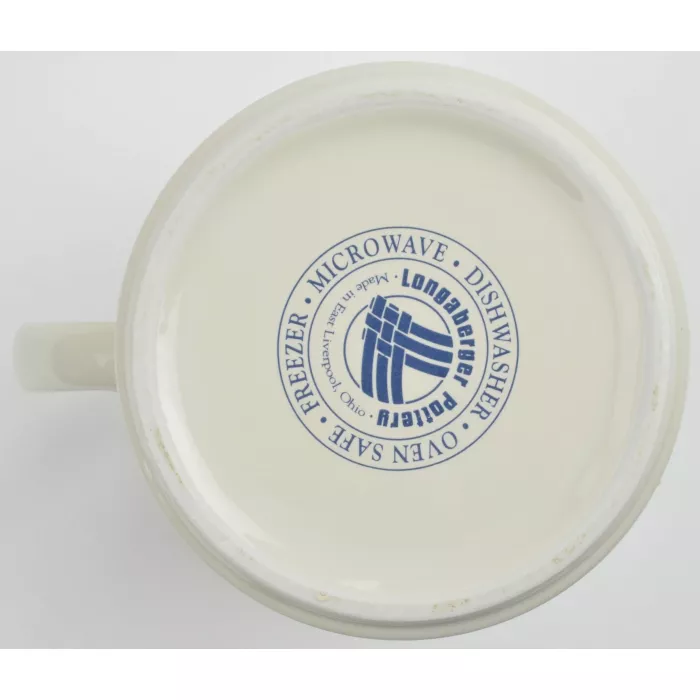 Longaberger Pottery - Woven Traditions Classic Blue - 64 Oz. Pitcher