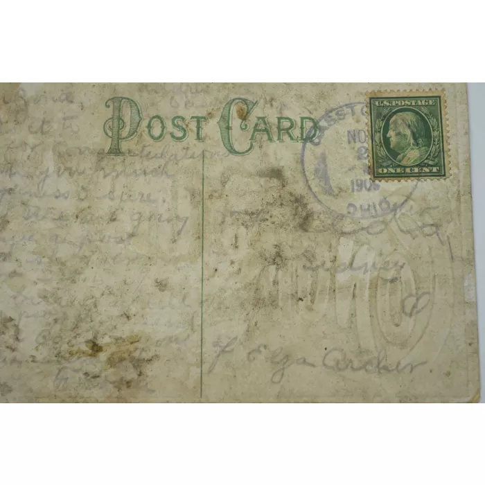 Vintage Postcard - Congratulations - Early 1900's