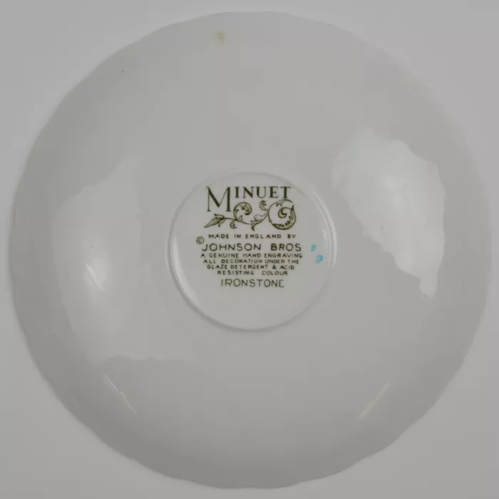Johnson Brothers - Minuet - Flat Cup Saucer - Made In England